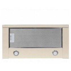 Встраиваемая вытяжка Korting KHP 6617 GB (бежевый/стекло бежевое)