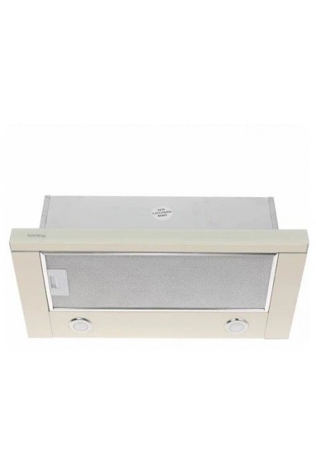 Встраиваемая вытяжка Korting KHP 6617 GB (бежевый/стекло бежевое) 2