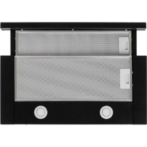 Встраиваемая вытяжка Korting KHP 6617 GN (черный/стекло черное) 1