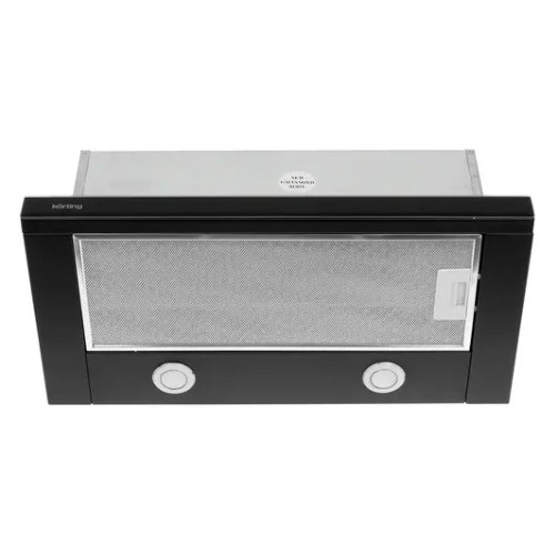 Встраиваемая вытяжка Korting KHP 6617 GN (черный/стекло черное) 4