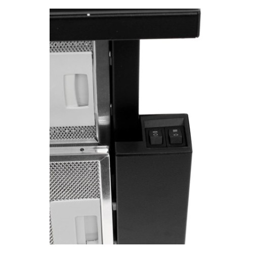 Встраиваемая вытяжка Korting KHP 6617 GN (черный/стекло черное) 8