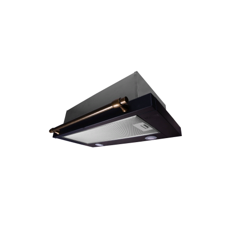 Встраиваемая вытяжка Korting KHP 6617 RN (матовый черный/бронза) 1