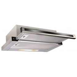 Встраиваемая вытяжка Korting KHP 6637 GNX (нержавеющая сталь/стекло черное)