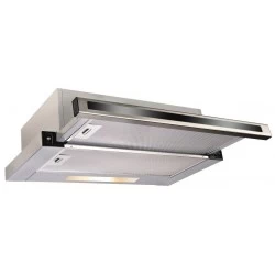 Встраиваемая вытяжка Korting KHP 6637 GNX (нержавеющая сталь/стекло черное)