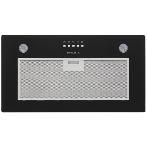 Встраиваемая вытяжка Krona ARVEN 500 BLACK PB V2 (черный) 1