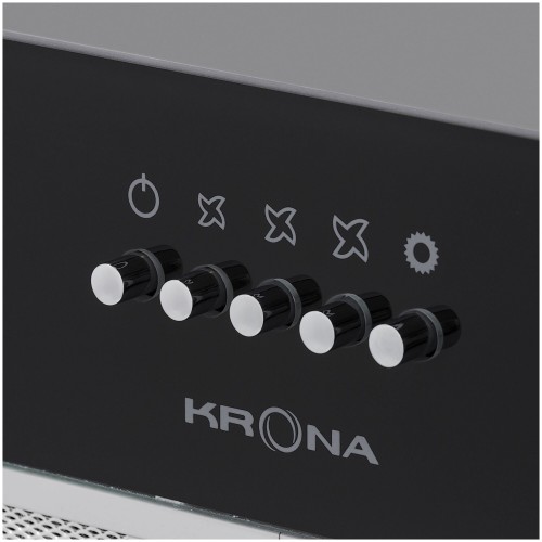 Встраиваемая вытяжка Krona ARVEN 500 BLACK PB V2 (черный) 7