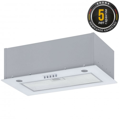 Встраиваемая вытяжка Krona ARVEN 500 WHITE PB V2 (белый) 