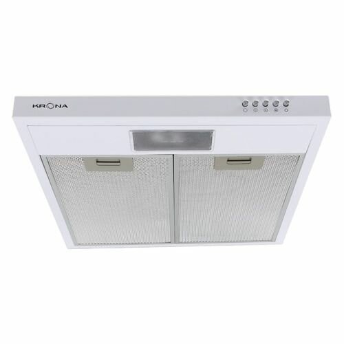 Встраиваемая вытяжка Krona Jessica slim 500 white PB (белый) 9