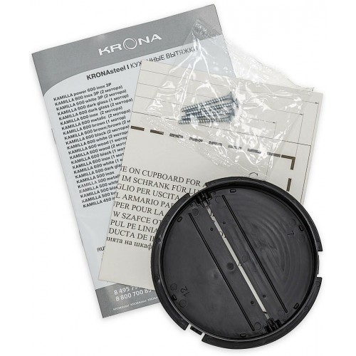 Встраиваемая вытяжка Krona Kamilla 1M 500 (белый) 6