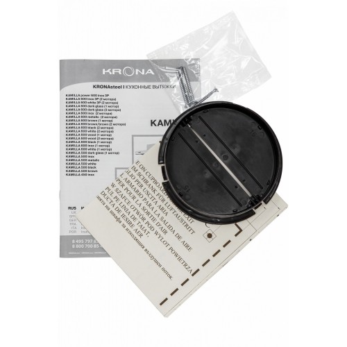 Встраиваемая вытяжка Krona Kamilla 1M 600 (нержавеющая сталь) 4