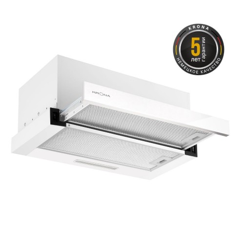 Встраиваемая вытяжка Krona KAMILLA F 450 white (белый) 