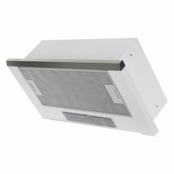 Встраиваемая вытяжка Krona Kamilla slim 2М 600 (нержавеющая сталь/белый)