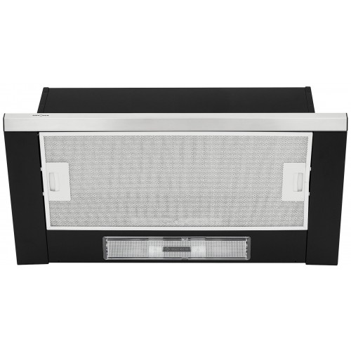 Встраиваемая вытяжка Krona Kamilla Slim 2M 600 (нержавеющая сталь/черный) 3