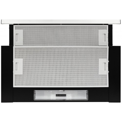 Встраиваемая вытяжка Krona Kamilla Slim 2M 600 (нержавеющая сталь/черный) 6