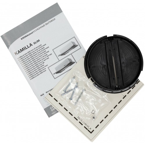 Встраиваемая вытяжка Krona Kamilla Slim 2M 600 (нержавеющая сталь) 6