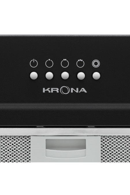 Встраиваемая вытяжка Krona KATE 600 BLACK PB V2 (черный) 3