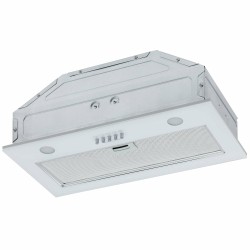 Встраиваемая вытяжка Krona KATE 600 GLASS WHITE PB (белый)