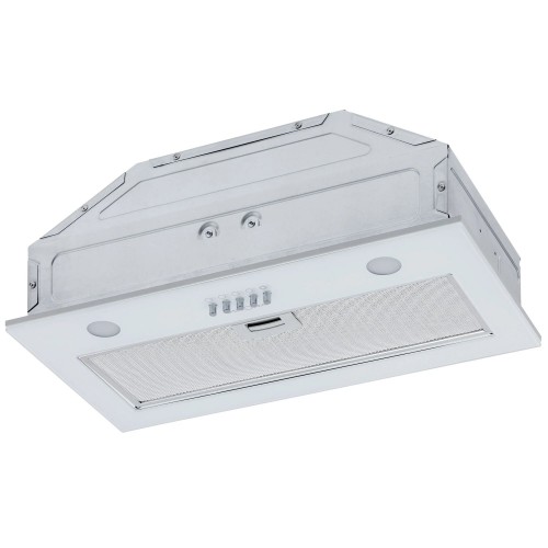 Встраиваемая вытяжка Krona KATE 600 GLASS WHITE PB (белый) 2