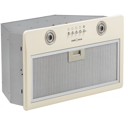 Встраиваемая вытяжка Krona RUNA 600 PB (слоновая кость) 3