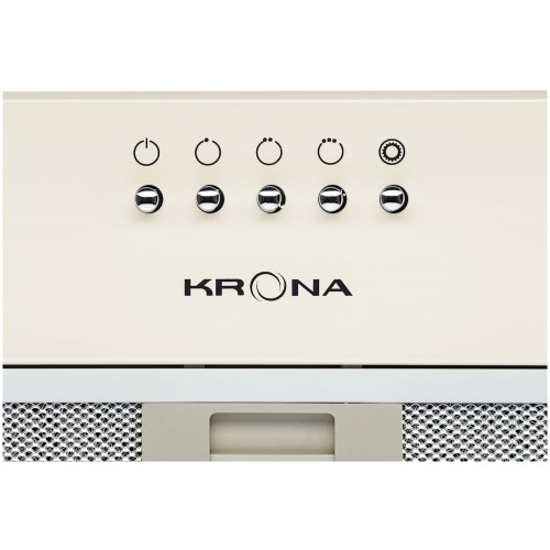 Встраиваемая вытяжка Krona RUNA 600 PB (слоновая кость) 5