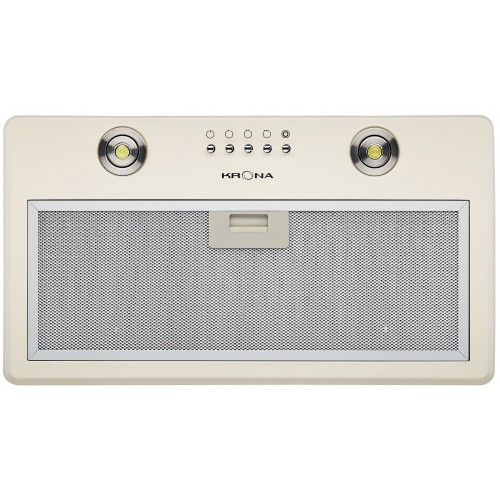 Встраиваемая вытяжка Krona RUNA 600 PB (слоновая кость) 6