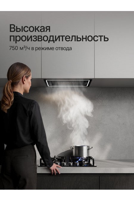 Встраиваемая вытяжка Kuppersberg INLUMIA 60 BG (черный) 1