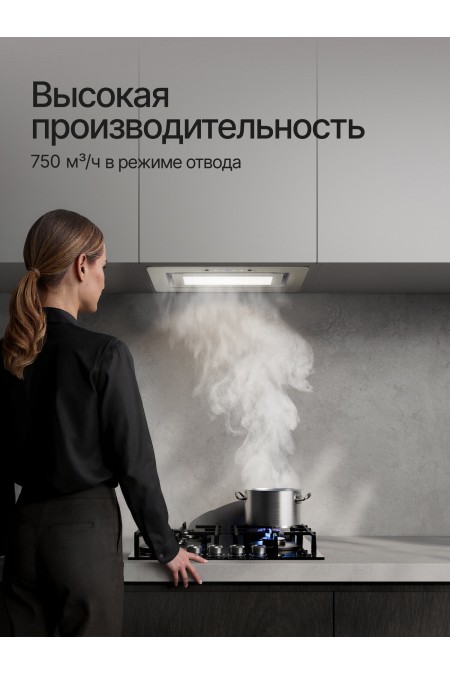 Встраиваемая вытяжка Kuppersberg INSHINE 60 CG (бежевый) 1