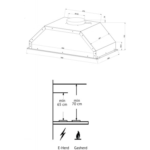 Встраиваемая вытяжка Kuppersberg INTOUCH 60 C (бежевый) 4