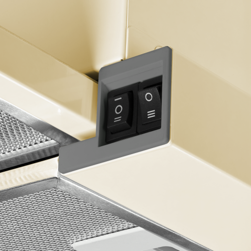 Встраиваемая вытяжка Kuppersberg SLIMTURBO 60 C (бежевый) 2