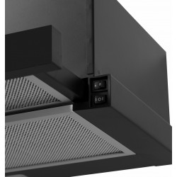 Встраиваемая вытяжка LEX HIDE 600 BLACK (черный)