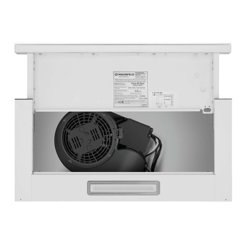 Встраиваемая вытяжка MAUNFELD Clyde 60 Glass White (белое стекло) 5