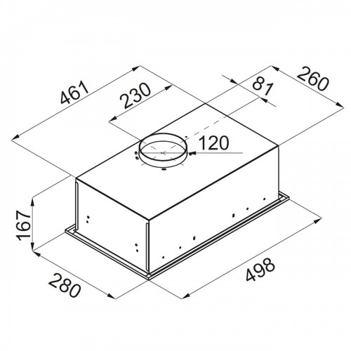 Встраиваемая вытяжка MAUNFELD Crosby Singl 5028 (белый) 5