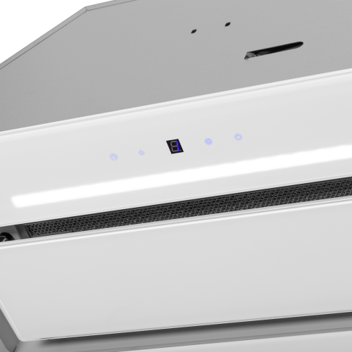 Встраиваемая вытяжка Maunfeld TRAPEZE 602SGG White (белый) 2