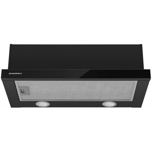 Встраиваемая вытяжка MAUNFELD VS Light Glass 60 (черный/черное стекло) 4