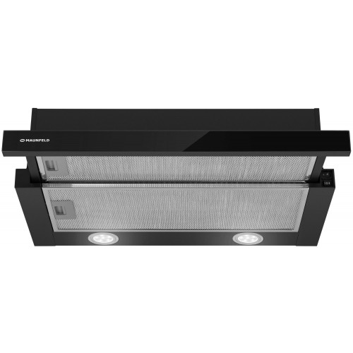 Встраиваемая вытяжка MAUNFELD VS Light Glass 60 (черный/черное стекло) 5