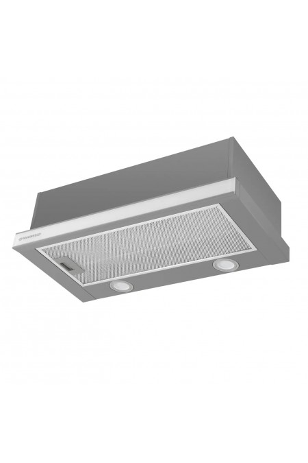 Встраиваемая вытяжка Maunfeld VSQ 60 INOX/GLASS WHITE (нержавеющая сталь/белый) 