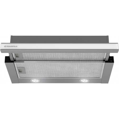 Встраиваемая вытяжка Maunfeld VSQ 60 INOX/GLASS WHITE (нержавеющая сталь/белый) 2