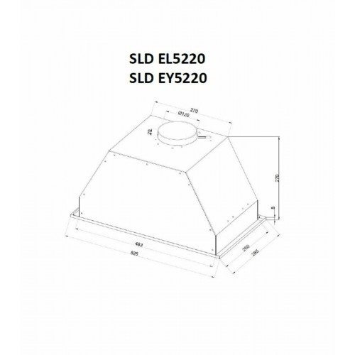 Встраиваемая вытяжка Schaub Lorenz SLD EL5220 (белое стекло) 9