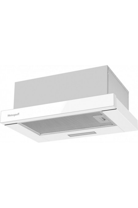 Встраиваемая вытяжка Weissgauff TEL 450 White Glass (белый) 