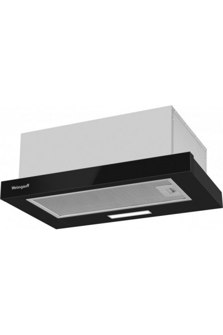 Встраиваемая вытяжка Weissgauff TEL 500 Black Glass (черный) 
