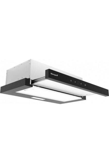 Встраиваемая вытяжка Weissgauff TEL 600 2M Touch Black Glass (черный) 