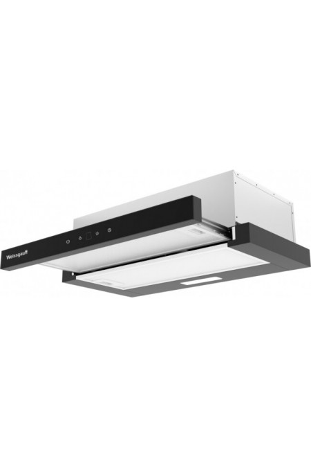 Встраиваемая вытяжка Weissgauff TEL 600 2M Touch Black Glass (черный) 1