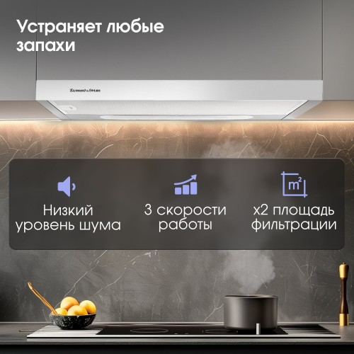 Встраиваемая вытяжка Zigmund Shtain K 002.61 W (белый) 1