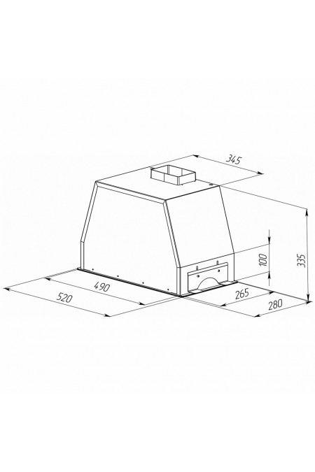 Встраиваемая вытяжка Zigmund Shtain K 014.5 S (серебристый) 2