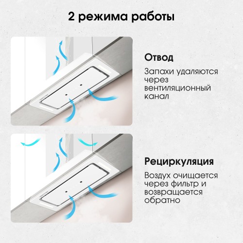 Встраиваемая вытяжка Zigmund Shtain K 014.7 W (белый) 4