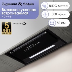 Встраиваемая вытяжка Zigmund Shtain K 019.5 B (черный)