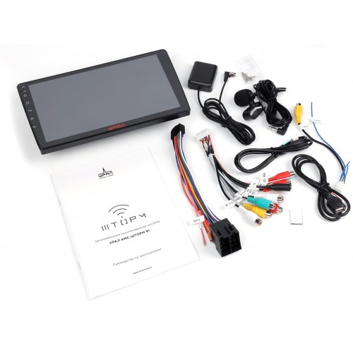 Автомагнитола УРАЛ АМС ШТОРМ 91 (черный) 5