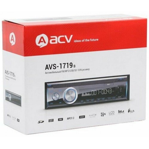 Автомагнитола ACV AVS-1719B (черный) 7