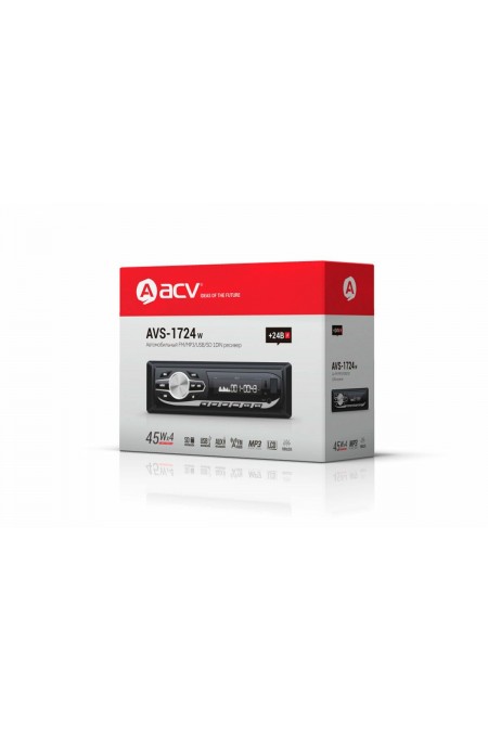 Автомагнитола ACV AVS-1724W (черный) 7
