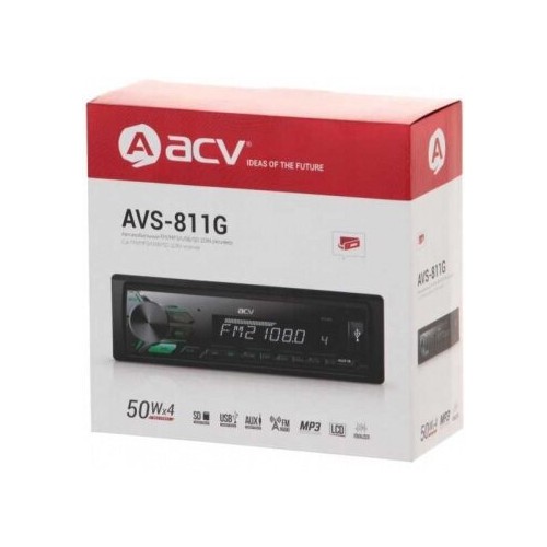 Автомагнитола ACV AVS-811G (черный) 5